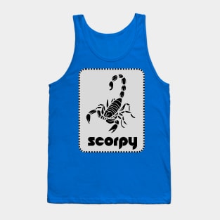 scorpio - ScorpyLogo T-shirt for Birthday Gift Tank Top